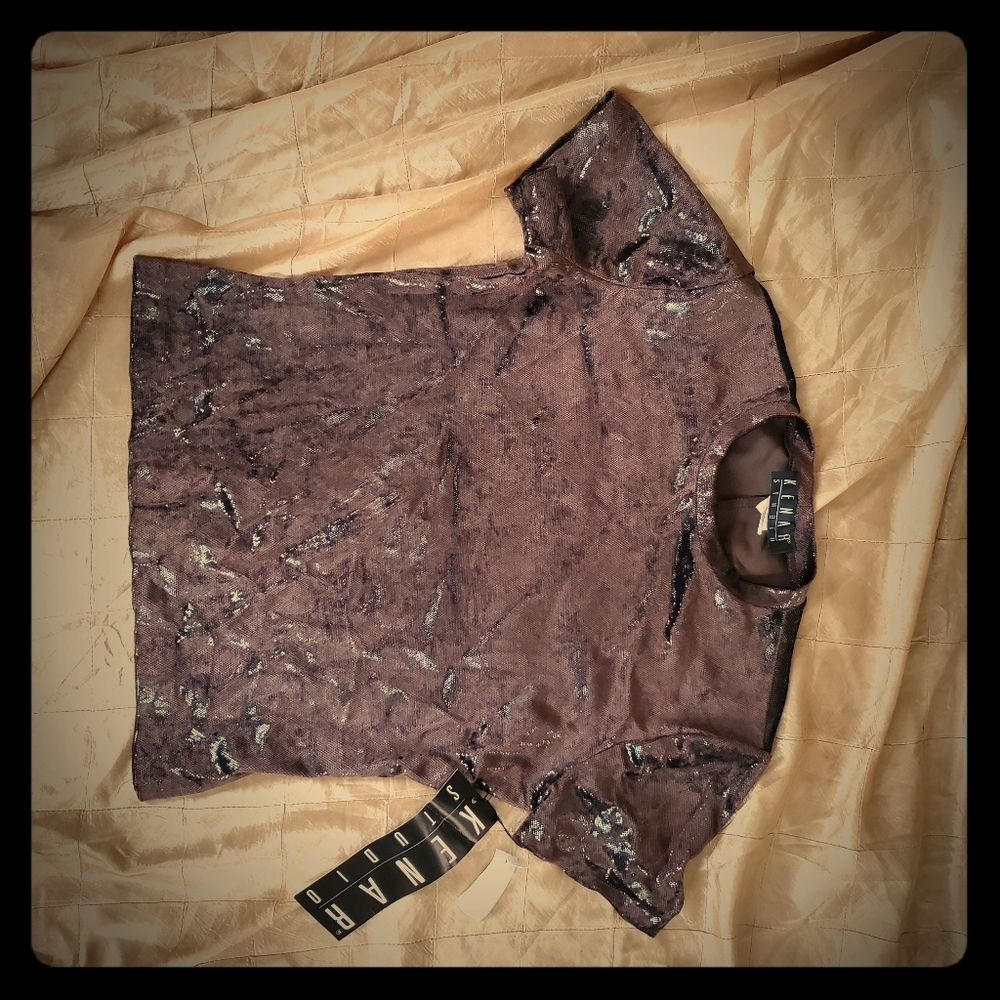 Kenar Studios Chocolate 'Wet Tee'
